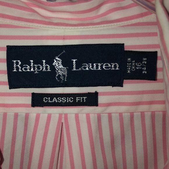 Polo Ralph Lauren button down stripe dress shirt - Picture 3 of 3